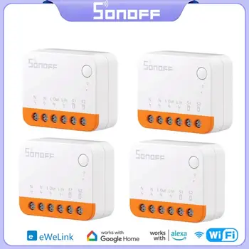 SONOFF MINIR4 Smart WiFi Switch 2-Полосное Управление Mini Extreme Smart Home Relay Поддержка R5 S-MATE Voice Через приложение Alexa eWeLink