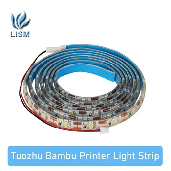 3D-Принтеры Запчасти Светодиодные Ленты Для Bambu lab p1p X1 Светодиодный Комплект Световой панели 5 В 150 см IP44 Водонепроницаемая Осветительная Лампа Для Bambulab