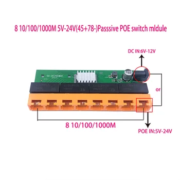 OEM Новая модель 8-портовый гигабитный коммутатор Настольный RJ45 Ethernet коммутатор 10/100/1000 Мбит/с Lan Гигабитный коммутатор rj45 tp-link