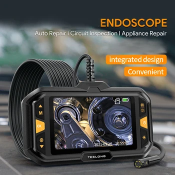 цифровая Эндоскопическая камера 5,5 мм/7 мм/7,9 мм Регулируемая 6 светодиодов IP67 Водонепроницаемая Микрокамера 5 м для осмотра Сливной трубы канализации