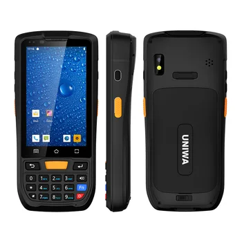 UNIWA HS001 IP67 Водонепроницаемые Смартфоны Android 9,0 Мобильный телефон 4300 мАч Поддержка мобильного телефона NFC UHF PSAM 2 ГБ + 16 ГБ 8 Мп Пикселей