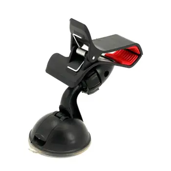 Вращающийся На 360 Градусов Автомобильный Держатель Телефона На Присоске GPS Clip Holder Авто Подставка Для Крепления Лобового Стекла С Присоской Для Мобильного GPS