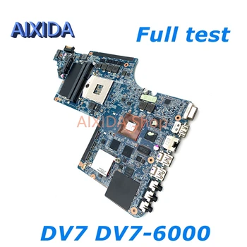 AIXIDA 639391-001 665991-001 Основная плата для материнской платы ноутбука HP Pavilion DV7 DV7-6000 видеокарта HM65 HD 6770M полностью протестирована