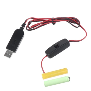 Элиминатор 3 В AAA, USB-источник питания для 2шт батарей 1,5 В, кабель для устранения J60A
