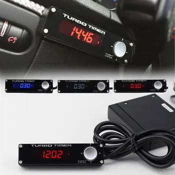 Универсальный электронный автомобильный Автоматический светодиодный цифровой дисплей, контроллер задержки турботаймера, автомобильные аксессуары с логотипом