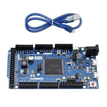 Плата разработки HOT-DUE R3 SAM3X8E 32-Разрядный Обучающий Основной модуль управления ARM С кабелем передачи данных Для Платы разработки Arduino