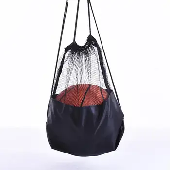 Баскетбольная сетчатая сумка Футбольный мяч Волейбольный Футбольный шнурок Для хранения Сумка из ткани Оксфорд Рюкзак Аксессуары для баскетбола