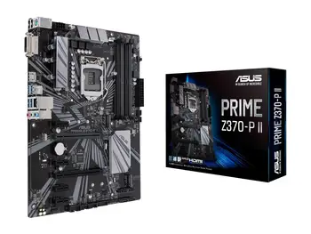 Материнская плата LGA 1151 Asus PRIME Z370-P II Поддерживает процессор Core i7 i5 i3 8-го и 9-го поколений PCI-E 3.0 DDR4 64 ГБ для настольных компьютеров Intel Z370
