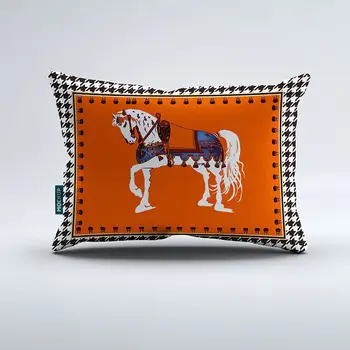 Подушка лошадь, роскошный диван в скандинавской АМЕРИКЕ, модель 