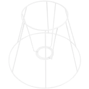 Держатель абажура своими руками, большие абажуры, материал стола, винтажная рамка, световая клетка, защитная железная проволока