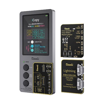 Qianli iCopy Plus 2.2 С Тестовой Платой для тестирования батареи Программатор Для iPhone 7 8 X XR XS Max 11Pro 12 13 Передача ЖК-вибратора EEPROM