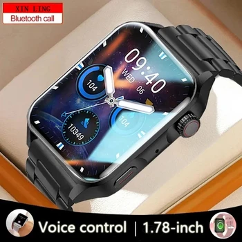 Многофункциональные Новые часы с NFC, вызов по Bluetooth, мужские часы, женские часы, мониторинг артериального давления, сердечного ритма, умные часы для xiaomi
