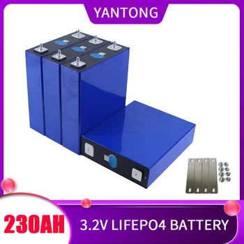4-16 шт 3,2 V 230Ah Lifepo4 Аккумулятор Класса A Литий-фосфатный Batteri DIY 12V 24V 36V Ячейки для Ветроэнергетической системы RV