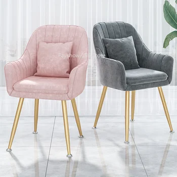 Металлическое уличное кресло, Напольное Кресло для спальни, Роскошное офисное кресло, Столовая, Современные дизайнерские секс-шильоны, мебель для гостиной DC033
