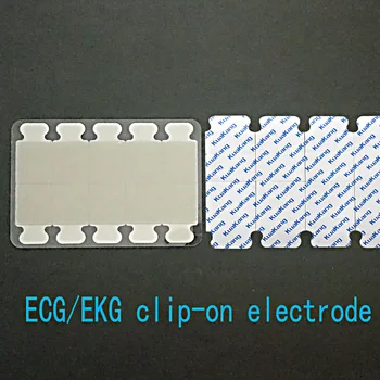 100 шт. одноразовые аксессуары для ЭКГ, электродная накладка для ЭКГ пациента