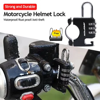 Для Yamaha AEROX155 AEROX 155 2015-2021 Мотоциклетный 3-Значный Кодовый Кодовый замок Противоугонный Замок для шлема скутера