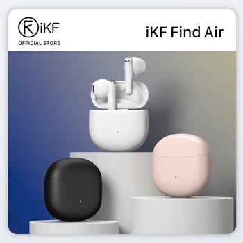 iKF Find Air Беспроводные Наушники Bluetooth Eaphones Игровые Наушники с Сенсорным Управлением и Зарядным Чехлом Водонепроницаемый Стереозвук AAC