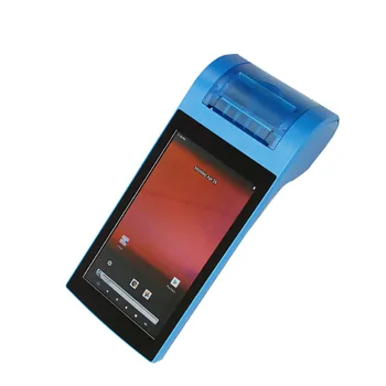 Мобильный Лотерейный торговый POS-автомат Android 10 Билет 58 мм Печатающая POS-система Z130