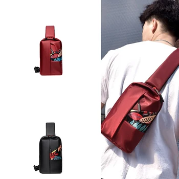 Модный фабричный Новый дизайн, Горячая распродажа, Объемная дорожная карманная сумка через плечо, Корейская сумка через плечо, Мужская нагрудная сумка на заказ, Дизайнерская сумка-слинг