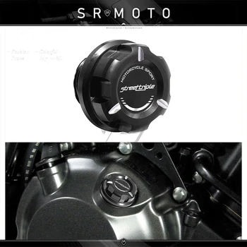 Аксессуары для мотоциклов Крышка масляного бака двигателя для Triumph Street Triple R от 2008