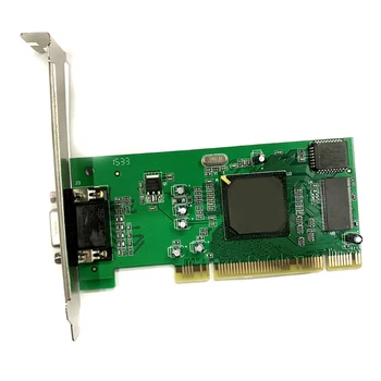Видеокарта PCI 8MB VGA PCI 8MB 32Bit Аксессуары для настольных компьютеров с несколькими дисплеями для ATI Rage XL CL-XL-B41