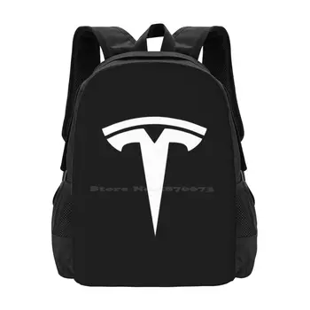Дизайн с логотипом Tesla, ноутбук, школьные сумки для путешествий, вещи с логотипом Tesla, свитер с логотипом Tesla, дерево с логотипом Tesla, длинный рукав