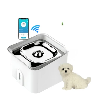Wifi smart App Кошка, питомец, щенок, Поилка для собак, Фонтанное кормление, Дорожная бутылка для воды, герметичная