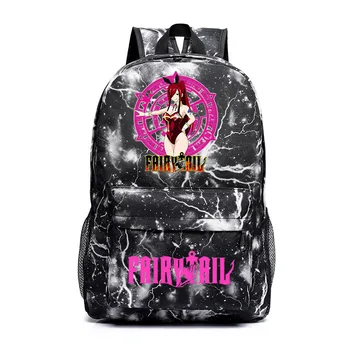 Сумка для отдыха Fairy Tail, различные дорожные сумки для улицы, детский рюкзак, школьная сумка для студентов-подростков, сумка с мультяшным принтом