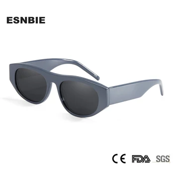 Модные солнцезащитные очки Pilot 2023, Поляризованные для мужчин, Ацетатная оправа, Стильные Дизайнерские оттенки для женщин, Летние солнцезащитные очки Uv400