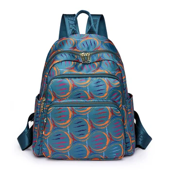 Женские водонепроницаемые нейлоновые рюкзаки, женские модные школьные сумки, рюкзак высокого качества для подростков