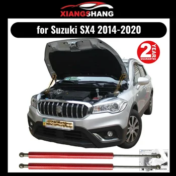 для Suzuki SX4 2014-2020, Передний капот, Изменение Газовых Стоек, Пружинный демпфер из Углеродного волокна, Подъемная поддержка, Амортизатор