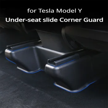 защитная оболочка из 7 шт. для обновления Tesla Model Y, защита под углом сиденья, направляющие для передних задних сидений, защитная крышка от ударов