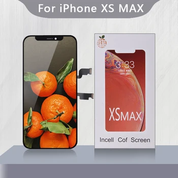 AAA + + + RJ Incell Экран для iPhone XS Max ЖК-дисплей Отличная Замена 3D Сенсорного Экрана в Сборе Дигитайзер Pantalla Идеальный Ремонт ЖК-дисплея