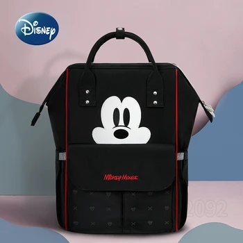 Disney Mickey's Новая сумка для подгузников, рюкзак, Роскошный бренд, детская сумка для подгузников, Мультяшная Милая детская сумка, Модный женский рюкзак