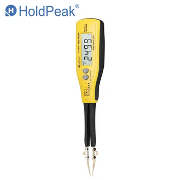 HoldPeak HP-990B Измеритель сопротивления Емкости SMD Тестер Мультиметр Профессиональный компонентный тестер Relafive Value Battery Tester