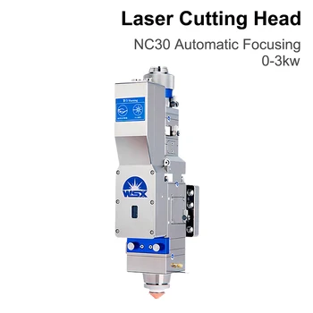 Волоконно-Лазерная Режущая головка WSX NC30 0-3KW с Автоматической Фокусировкой, Максимальная Мощность лазера 3000 Вт QBH для Резки металла