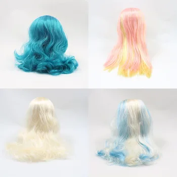 парики для головы куклы мидди Блит с цветными волосами, включая серию endoconch для 20-сантиметровой заводской куклы миддл Блит № 02