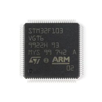 5 шт./лот STM32F103VGT6 LQFP-100 ARM микроконтроллеры -MCU Mainstream ARM M3 1 Мб 72 МГц USB CAN Рабочая температура:- 40C-+85C