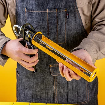10-дюймовый Многофункциональный ручной пистолет для конопатки Стеклянных клеевых пистолетов Инструмент для отделки краски Клеевые уплотнения для дверей и окон Инструменты для конопатки