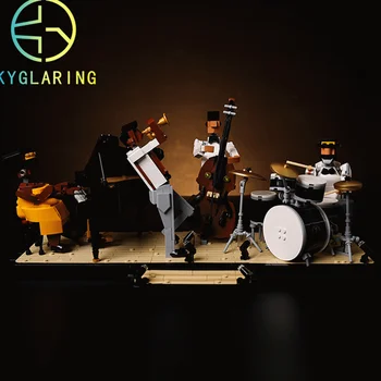 Kyglaring Светодиодный комплект для 21334 Jazz Quartet Светодиодный Набор игрушек 