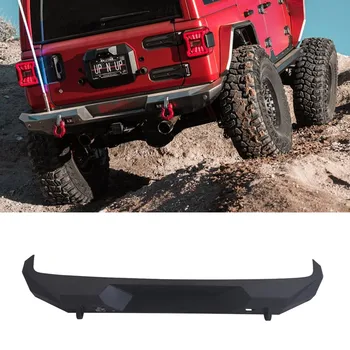 Черный стальной задний бампер для Jeep для wrangler JL 2018 + JL1129