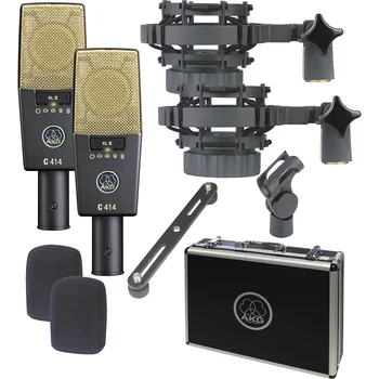 A K G PRO Audio C414 XLII Стереосеть, вокальный конденсаторный микрофон, мультишаблон, подобранная пара