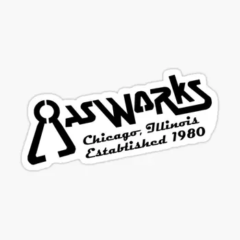 Знак Wayne Is World Gasworks, 5 шт., автомобильные наклейки для автомобиля, Фоновая стена для ноутбука в комнате, Забавный принт для багажа, аниме
