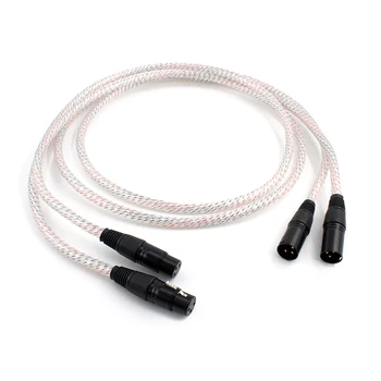 Соединительный кабель Nordost valhalla 8N OCC из меди и серебра platd с разъемом XLR plug