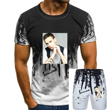 Мужские футболки Liam Payne с круглым вырезом