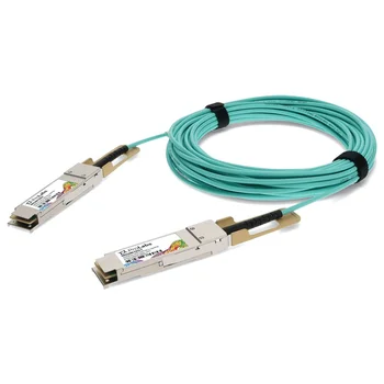 MFA1A00-C010 Совместимый TAA-совместимый активный оптический кабель 100GBase-AOC QSFP28 (850 нм, MMF, 10 м)