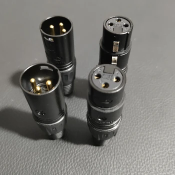 Оптовая продажа швейцарского оригинального 3-контактного XLR аудиоразъема NEUTRIK, ремонт и модернизация микрофона, сбалансированный кабельный штекер