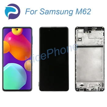 Для Samsung M62 ЖК-экран + сенсорный Дигитайзер Дисплей 2340*1080 SM-M625F, SM-M625FDS M62 ЖК-дисплей