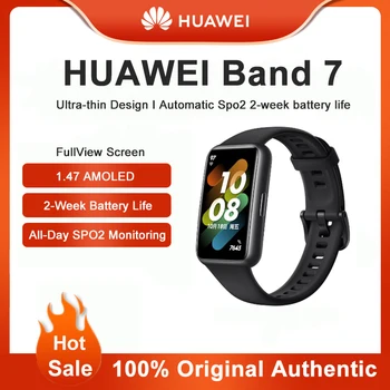 Новый Спортивный браслет Huawei Band B7, Интеллектуальный браслет, мониторинг кислорода в крови, сердечного ритма, Bluetooth-гарнитура на запястье