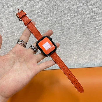Совместим с Apple Watch Band Серии SE87654321 Ultra 49 мм 45 мм 44 мм 40 мм 42 мм Сменный ремешок из натуральной кожи для iWatch